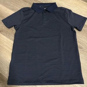 🆕 Under Armour Boys Performance Stripe Polo Youth M